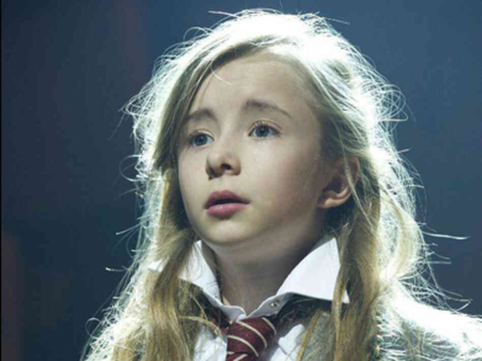 Kerry Ingram is one of four young actresses portraying the title role in Matilda the Musical. 