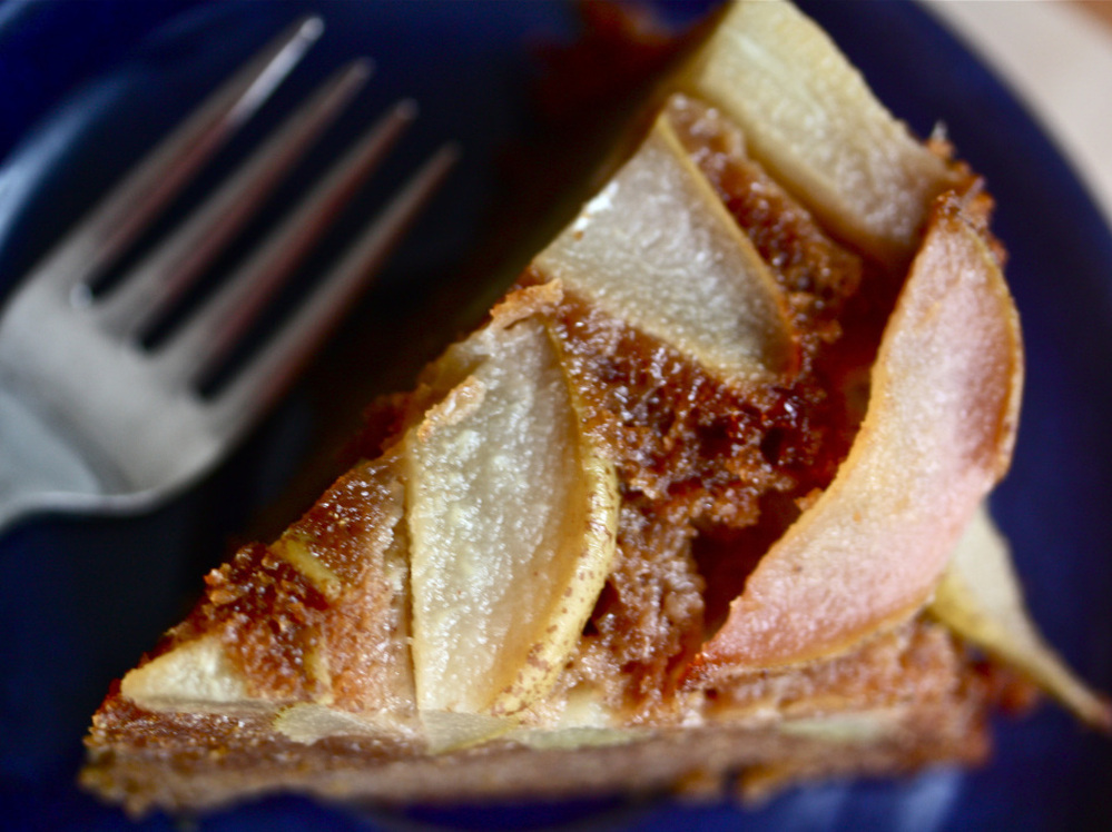 Upside-Down Honey-Ginger Cake