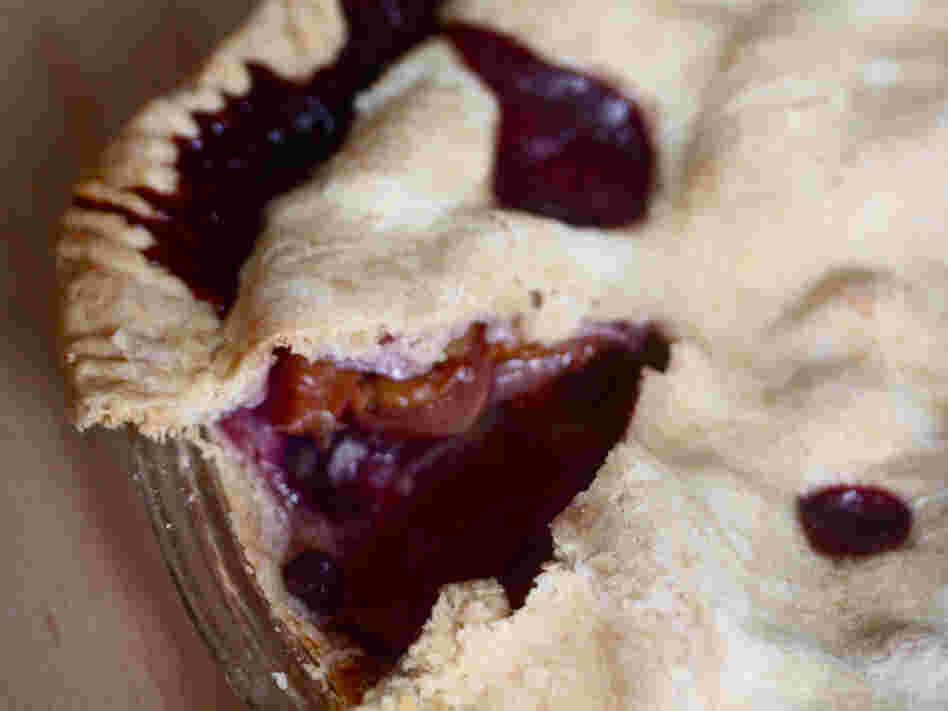 Peach-Blueberry Pie
