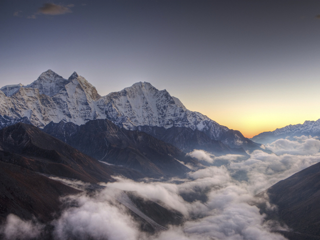 At 29,029 ft. above sea level, Mount Everest — also called Mount Chomolungma — is the highest mountain on Earth. 