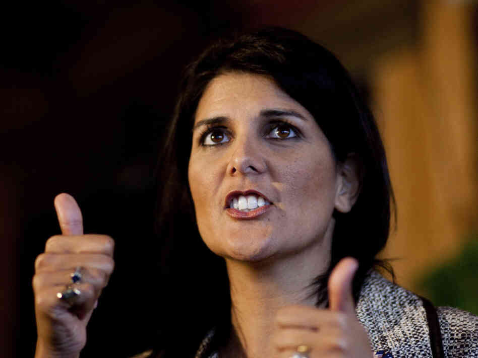 South Carolina Gov. Nikki Haley (R).