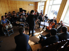 A performance at the Afghan National Institute of Music in November of 2010. A performance at the Afghan National Institute of Music in November of 2010.