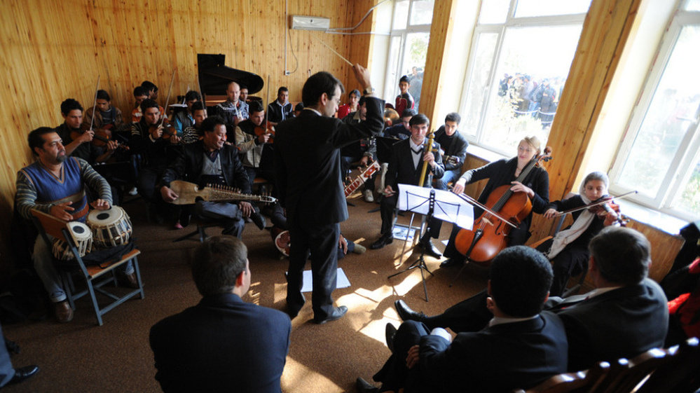 A performance at the Afghan National Institute of Music in November of 2010.