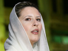 Aisha Gadhafi in 2006. Aisha Gadhafi in 2006.