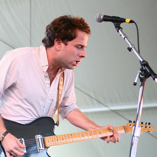 Dawes, seen here performing at the Newport Folk Festival, had one of The Current's most popular songs of the year in "A Little Bit of Everything."