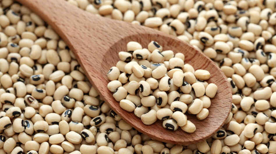 Black-eyed peas are a key ingredient in "Hoppin' John," a Southern New Year's staple. Black-eyed peas are a key ingredient in "Hoppin' John," a Southern New Year's staple.
