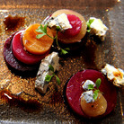 Heirloom beets served at Bibiana Restaurant in downtown Washington, D.C.
