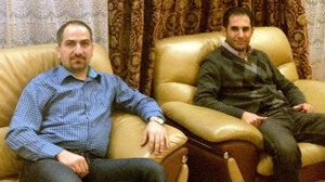 Sayf al-Tabaqchali (left) and his best friend, Yaser al-Hadithi, are repeating their medical residencies in the U.S. after leaving Baghdad.