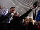 Republican presidential contender Mitt Romney campaigning in Ames, Iowa, on Thursday (Dec. 29, 2011). Republican presidential contender Mitt Romney campaigning in Ames, Iowa, on Thursday (Dec. 29, 2011).
