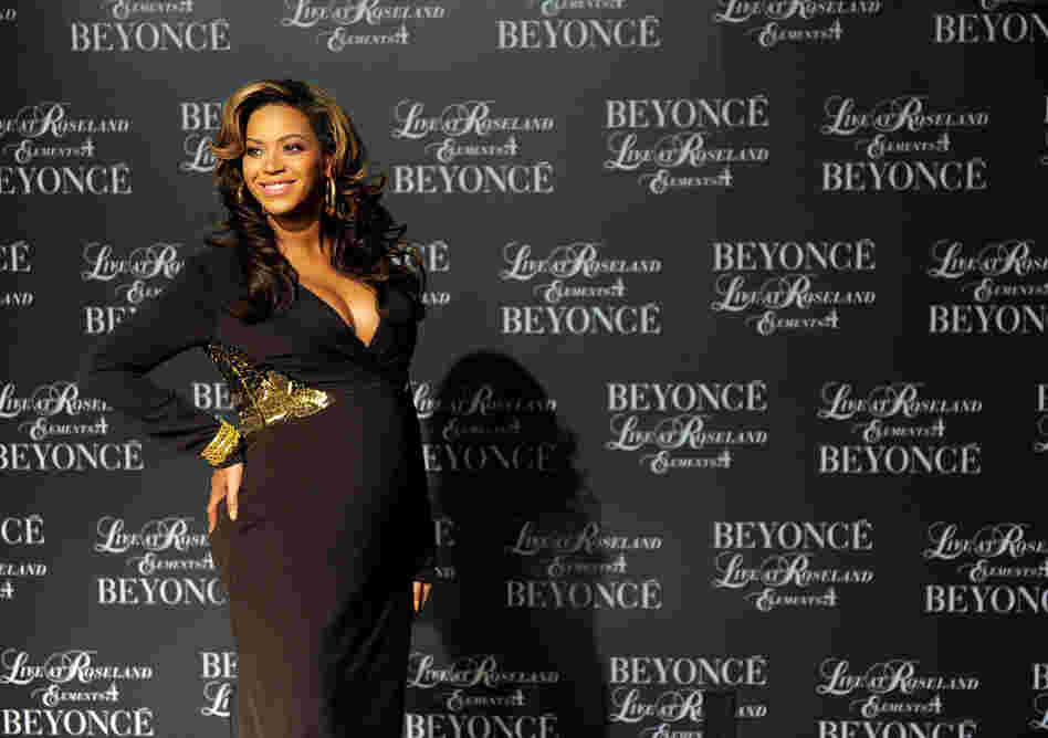 During the 2011 MTV Video Music Awards in Los Angeles on Aug. 28, 2011, singer Beyonce Knowles rubbed her stomach in the middle of the performance to reveal her baby bump. "Baby bump" is one of the words on Lake Superior State University's list of banished words this year. 