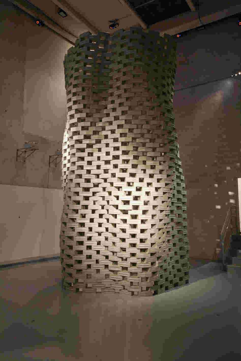 The tower created by the Flight Assembled Architecture project. The tower created by the Flight Assembled Architecture project.