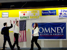 Mitt Romney campaign headquarters in Des Moines, Iowa, Dec. 30, 2011 Mitt Romney campaign headquarters in Des Moines, Iowa, Dec. 30, 2011