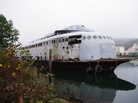 Not Dead Yet: On July 3, 1935, the Kalakala started daily ferry service between Seattle and Bremerton, Wash. Today, it sits unused in a nearby Tacoma dock. Not Dead Yet: On July 3, 1935, the Kalakala started daily ferry service between Seattle and Bremerton, Wash. Today, it sits unused in a nearby Tacoma dock.