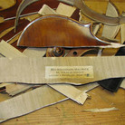 This is all that remains of a violin PayPal asked a buyer to destroy.