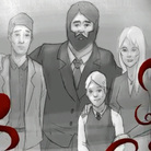 Screenshot from the video for the Jack White - Danger Mouse song "Two Against One." Screenshot from the video for the Jack White - Danger Mouse song "Two Against One."