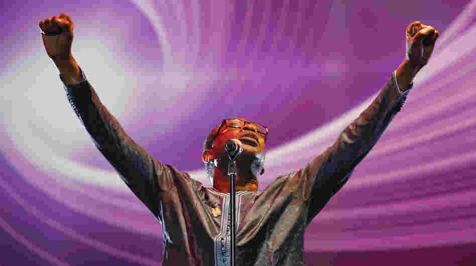 Senegalese singer Youssou N'Dour performs at a concert in November in Tunisia paying tribute to Tunisian youth and the revolution that inspired the Arab Spring. The popular international celebrity has announced plans to stand in his country's presidential election in February. Senegalese singer Youssou N'Dour performs at a concert in November in Tunisia paying tribute to Tunisian youth and the revolution that inspired the Arab Spring. The popular international celebrity has announced plans to stand in his country's presidential election in February.