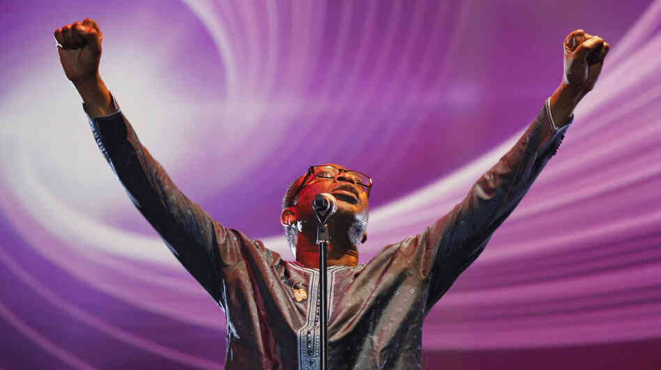 Senegalese singer Youssou N'Dour performs at a concert in November in Tunisia paying tribute to Tunisian youth and the revolution that inspired the Arab Spring. The popular international celebrity has announced plans to stand in his country's presidential election in February. Senegalese singer Youssou N'Dour performs at a concert in November in Tunisia paying tribute to Tunisian youth and the revolution that inspired the Arab Spring. The popular international celebrity has announced plans to stand in his country's presidential election in February.