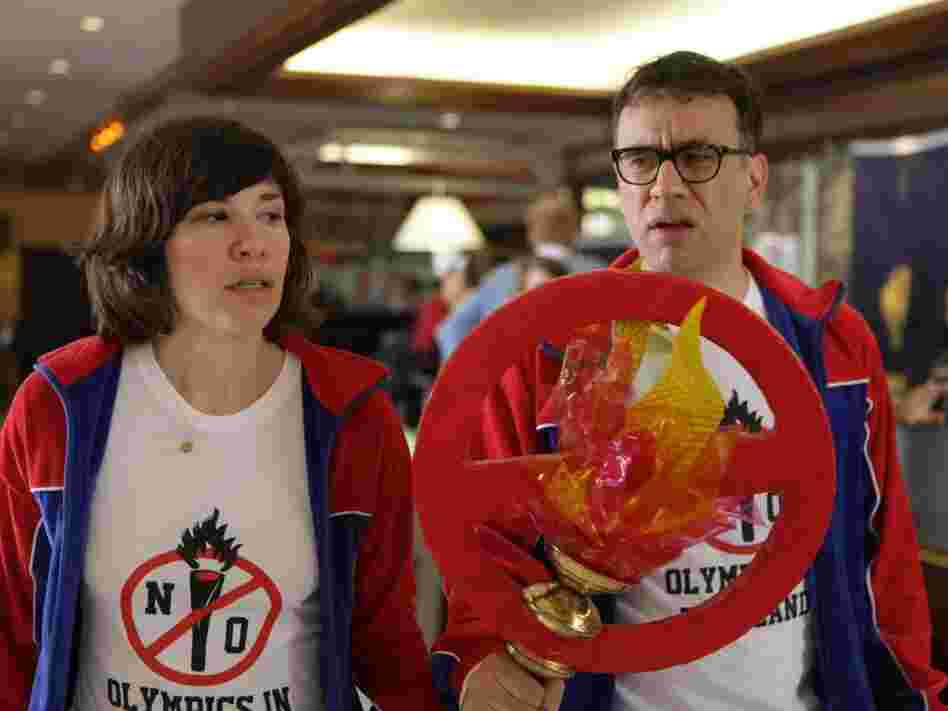 In one episode of Portlandia, Brownstein and Armisen started a grass-roots campaign to prevent the Olympics from ever coming to Portland.