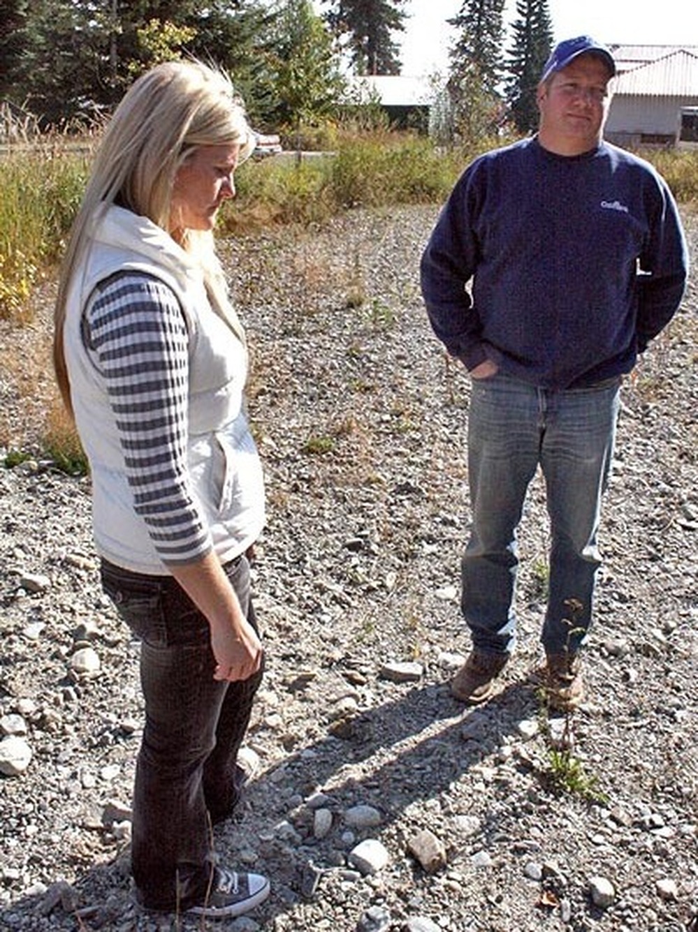Chantell and Mike Sackett say the EPA violated their right to due process when it said they were building a house on a wetland. The Supreme Court will hear the case on Monday. 