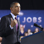 President Obama speaks about jobs in Manchester, N.H., in November. The Labor Department reported Friday that unemployment dropped to 8.5 percent. President Obama speaks about jobs in Manchester, N.H., in November. The Labor Department reported Friday that unemployment dropped to 8.5 percent.