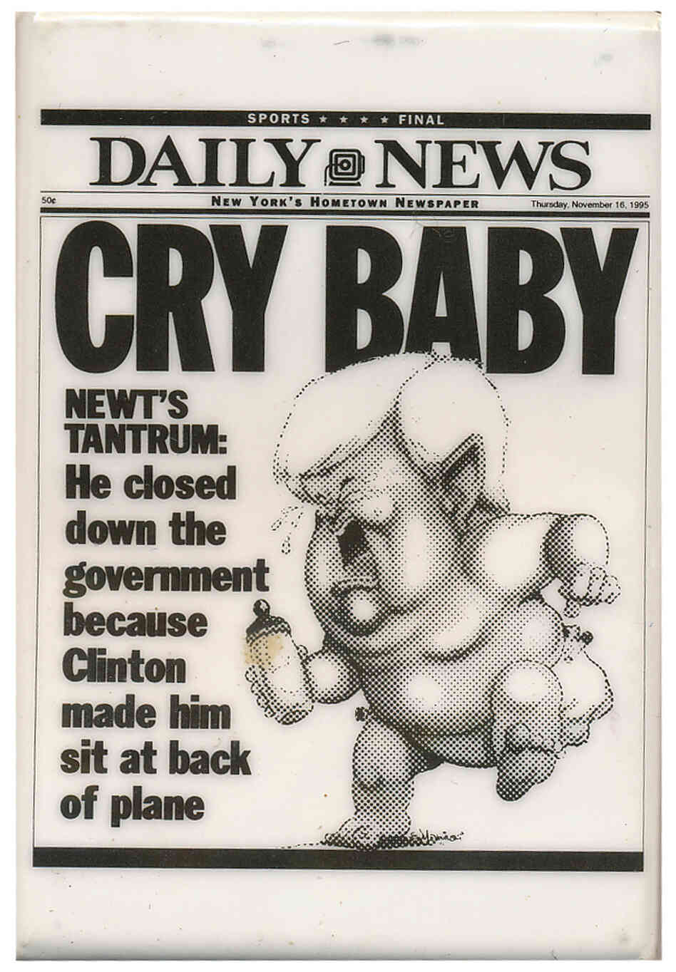 Turning negative may remind voters of the old Gingrich. Turning negative may remind voters of the old Gingrich.