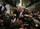 Republican presidential candidate Newt Gingrich speaks to reporters during a campaign stop on Dec. 28 in Mason City, Iowa. Republican presidential candidate Newt Gingrich speaks to reporters during a campaign stop on Dec. 28 in Mason City, Iowa.