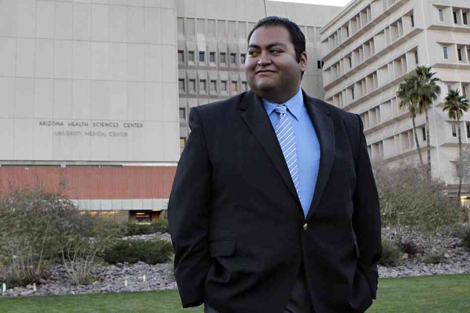 Daniel Hernandez, an intern with Giffords at the time of the shooting, is credited with saving the congresswoman's life. 