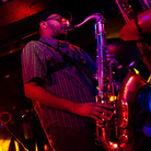 Debo Band performs during globalFEST at New York City's Webster Hall on Jan. 8.