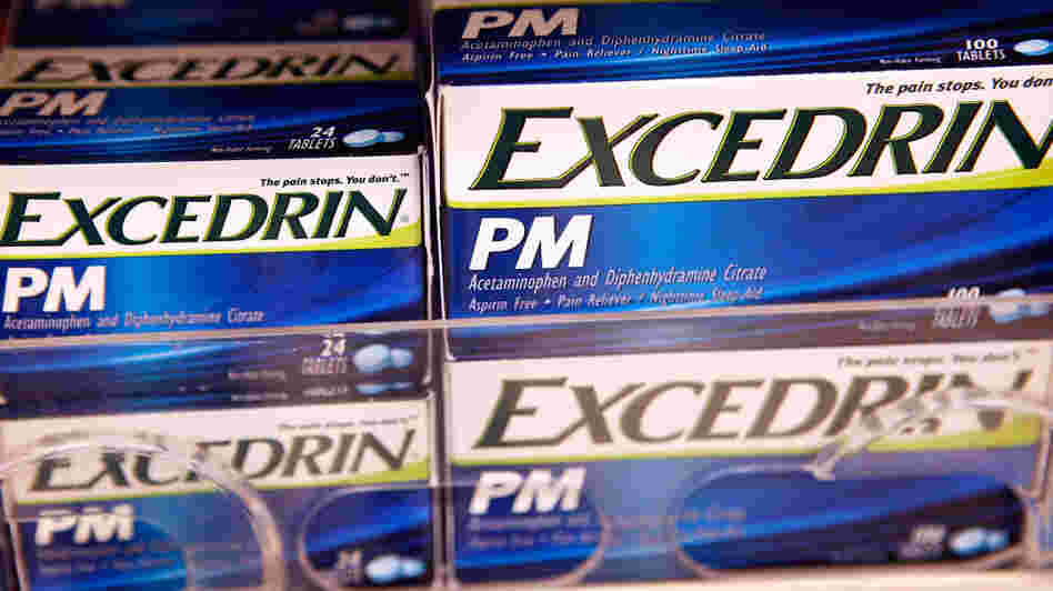 Excedrin PM tablets are among the drugs being recalled by Novartis due to quality issues.