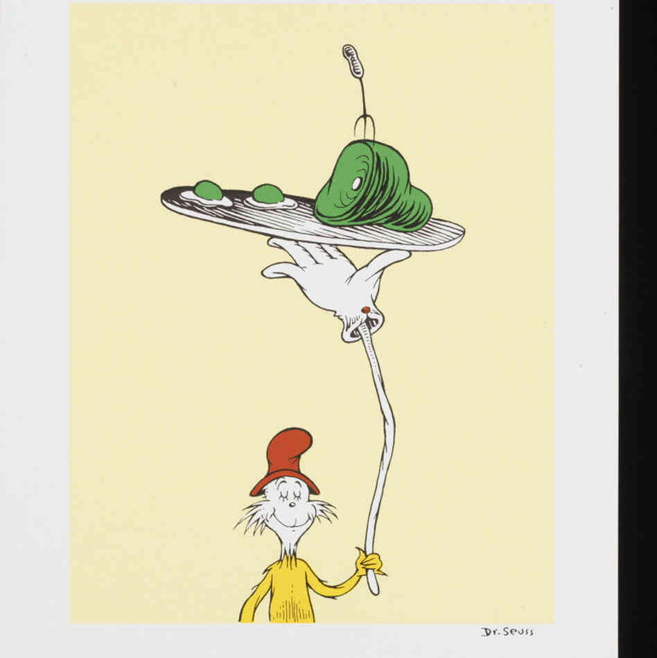 Green Eggs and Ham(TM) & (C) 1960 Dr. Seuss Enterprises, L.P. All Rights Reserved. (PRNewsFoto/Storyopolis Fine Art)