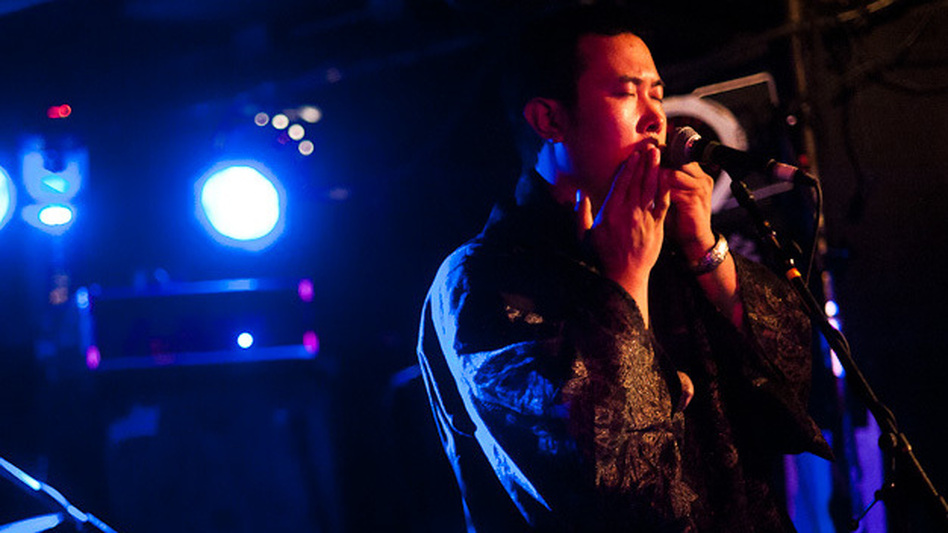 Wang Li performs during globalFEST at New York City's Webster Hall on Jan. 8.
