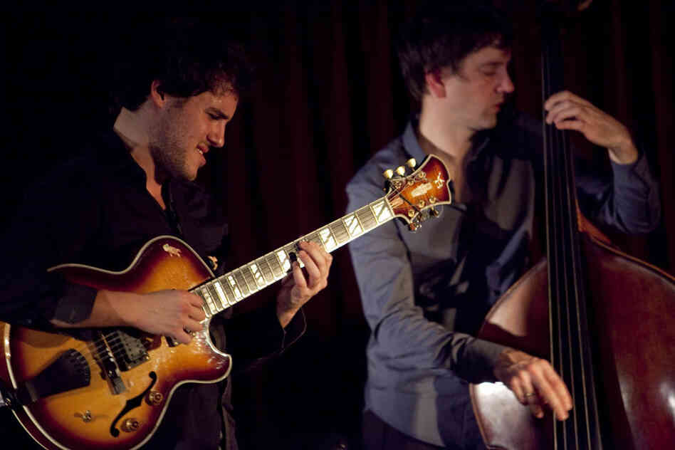 Guitarist Gilad Hekselman's set at Zinc Bar featured Joe Martin on bass.