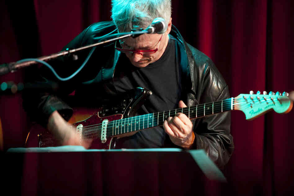 Guitarist Marc Ribot played with his trio Ceramic Dog at Sullivan Hall.