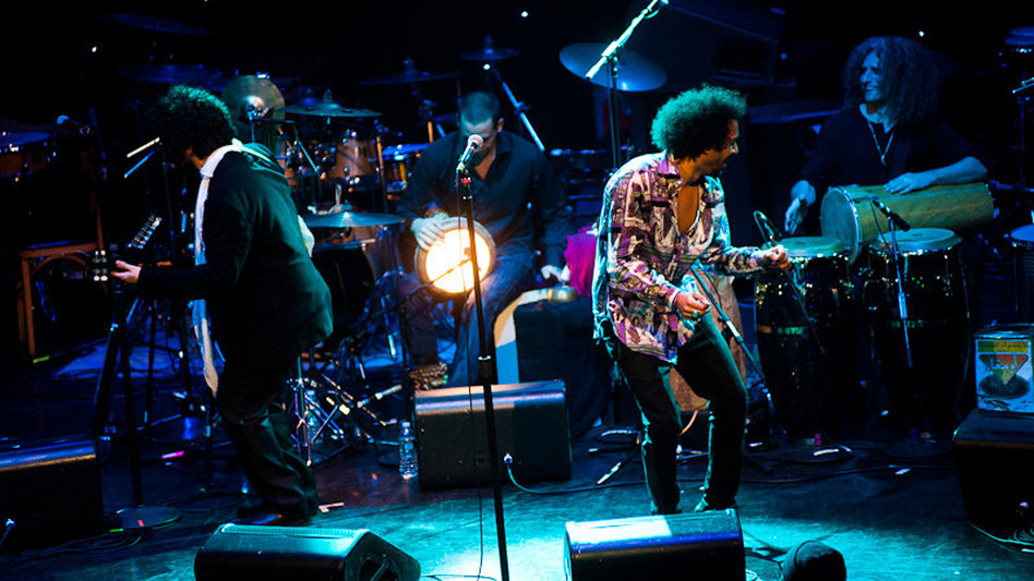 Yemen Blues performs during globalFEST at New York City's Webster Hall on Jan. 8.