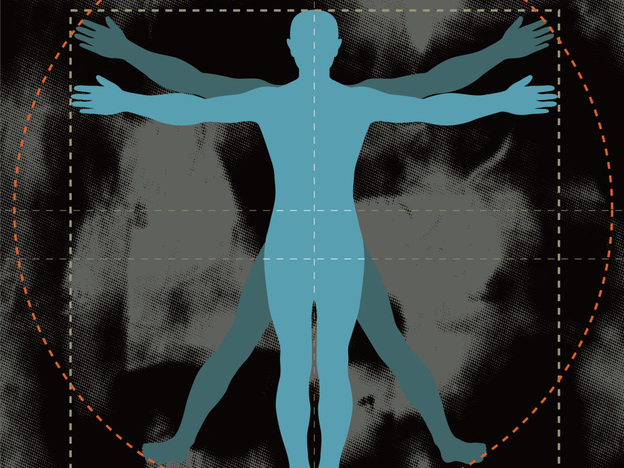 Simple Vitruvian Man