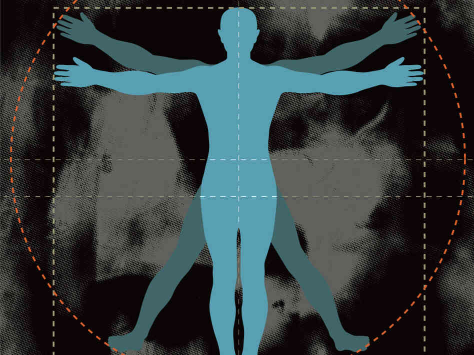 Simple Vitruvian Man