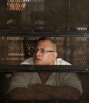 John Chris Hernandez listens to The Prison Show from his cell at the Eastham Unit penitentiary in East Texas. Hernandez is currently serving a life sentence for murder. John Chris Hernandez listens to The Prison Show from his cell at the Eastham Unit penitentiary in East Texas. Hernandez is currently serving a life sentence for murder.