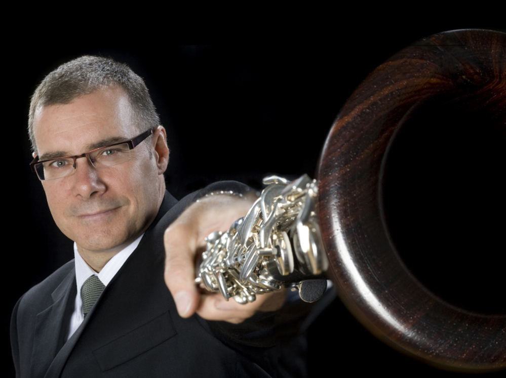 Clarinetist François Houle.