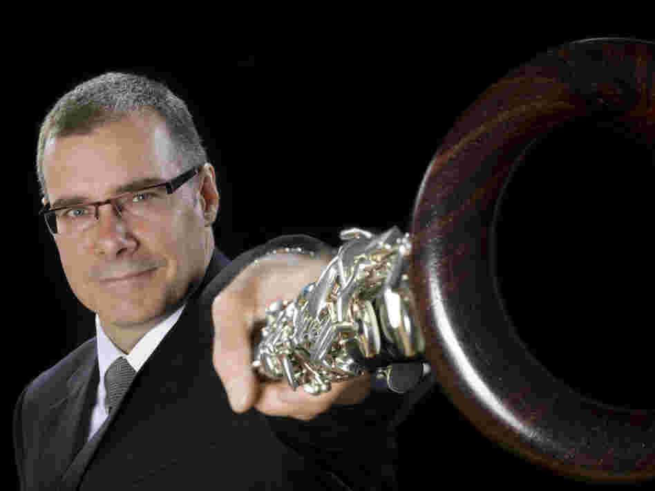 Clarinetist François Houle.