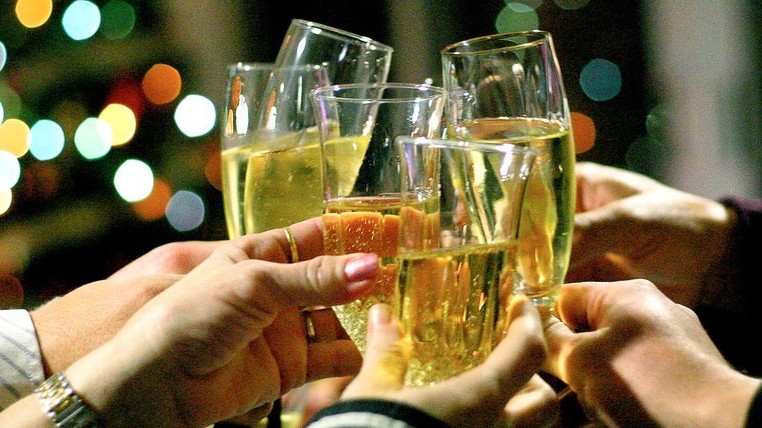 Raise your glass.