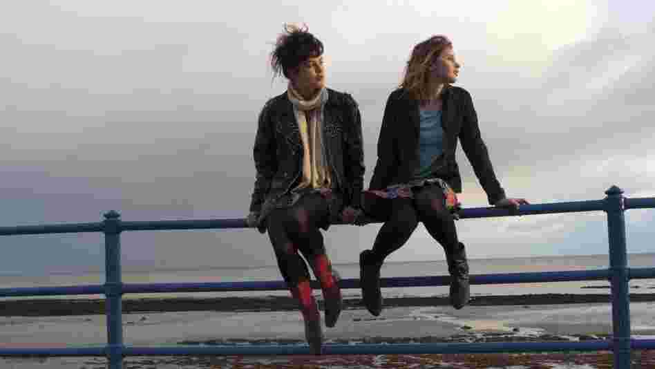 Two Collaborators: Free-spirited teen Emelia (Jessica Brown Findlay, left) becomes fast friends with timid, strait-laced Beth (Felicity Jones, right) in Albatross. Two Collaborators: Free-spirited teen Emelia (Jessica Brown Findlay, left) becomes fast friends with timid, strait-laced Beth (Felicity Jones, right) in Albatross.