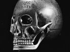 An engraved metal skull which once belonged to Mary, Queen of Scots, bearing inscriptions relating to death. The skull unhinges to expose a watch. An engraved metal skull which once belonged to Mary, Queen of Scots, bearing inscriptions relating to death. The skull unhinges to expose a watch.