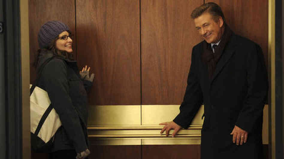 Tina Fey as Liz Lemon and Alec Baldwin as Jack Donaghy on NBC's 30 Rock. Tina Fey as Liz Lemon and Alec Baldwin as Jack Donaghy on NBC's 30 Rock.