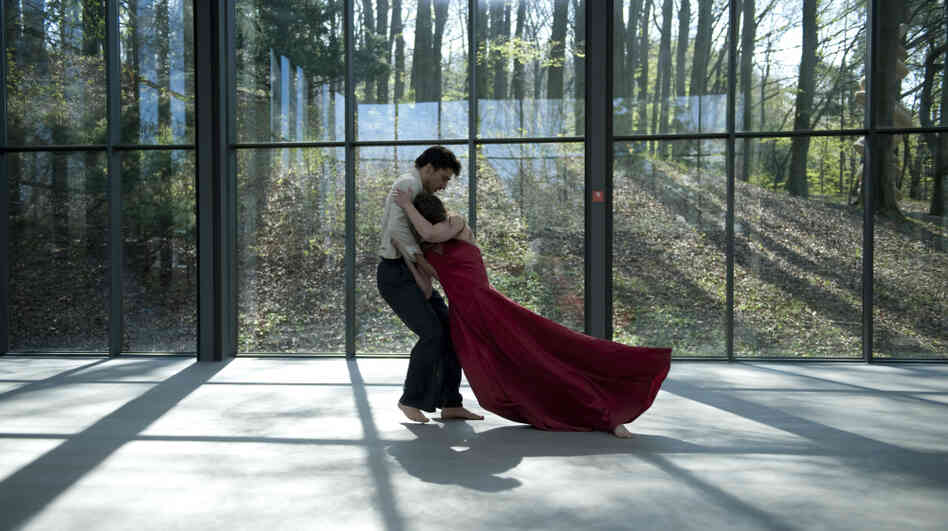 Damiano Ottavio Bigi and Clementine Deluy, both members of the Tanztheater Wuppertal under Pina Bausch, perform her choreography in Pina. Damiano Ottavio Bigi and Clementine Deluy, both members of the Tanztheater Wuppertal under Pina Bausch, perform her choreography in Pina.