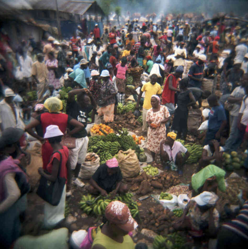 Other photos were taken around Camp Perrin, an agricultural community in southern Haiti. 