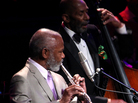 Hubert Laws (left) and Ron Carter. Hubert Laws (left) and Ron Carter.