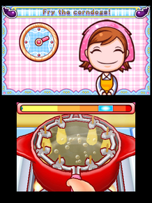 Fry up some corn dogs in the game Fry up some corn dogs in the game