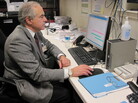 Dr. David Gross, medical director of the sleep lab at the National Rehabilitation Hospital in Washington, D.C., says more than three-quarters of the patients who come to his lab are diagnosed with apnea. Dr. David Gross, medical director of the sleep lab at the National Rehabilitation Hospital in Washington, D.C., says more than three-quarters of the patients who come to his lab are diagnosed with apnea.