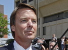 John Edwards after his indictment last June. John Edwards after his indictment last June.