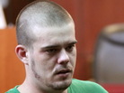 Joran van der Sloot as he arrived in court earlier today (Jan. 13, 2012) in Lima. Joran van der Sloot as he arrived in court earlier today (Jan. 13, 2012) in Lima.